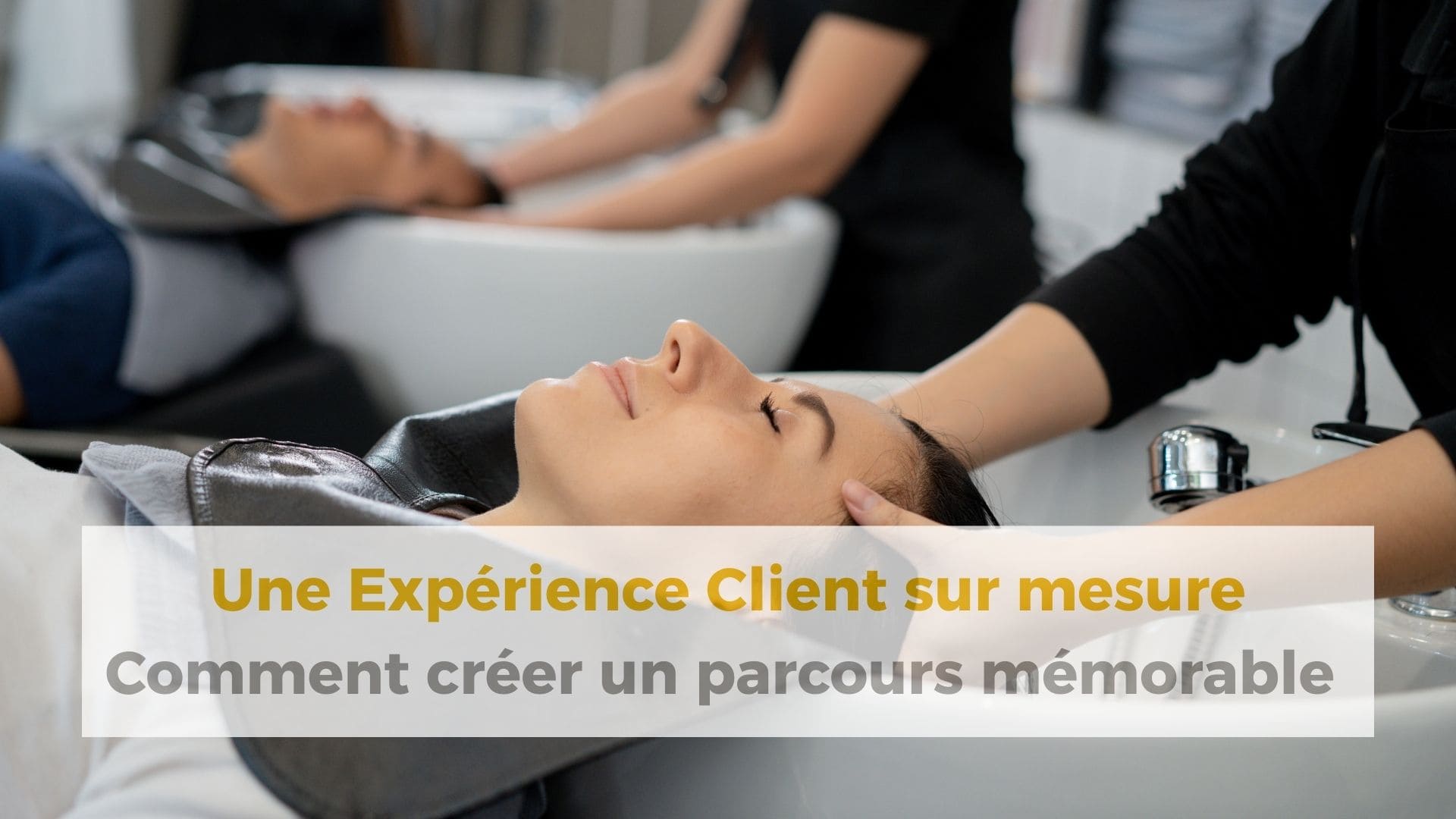 femme au lavage des cheveux